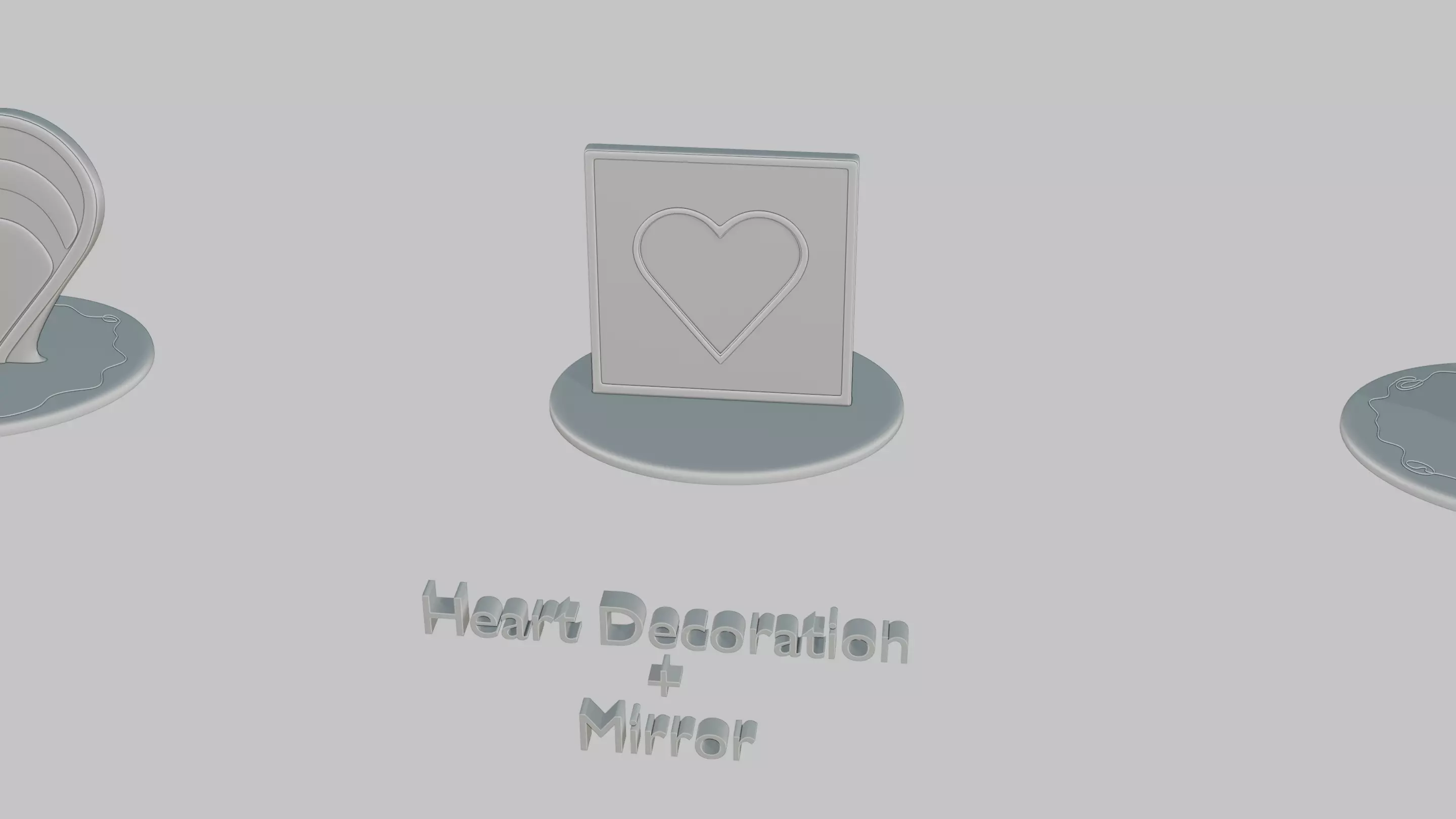 Wedding Vibes Pack Emoji Statues 3D print model_17