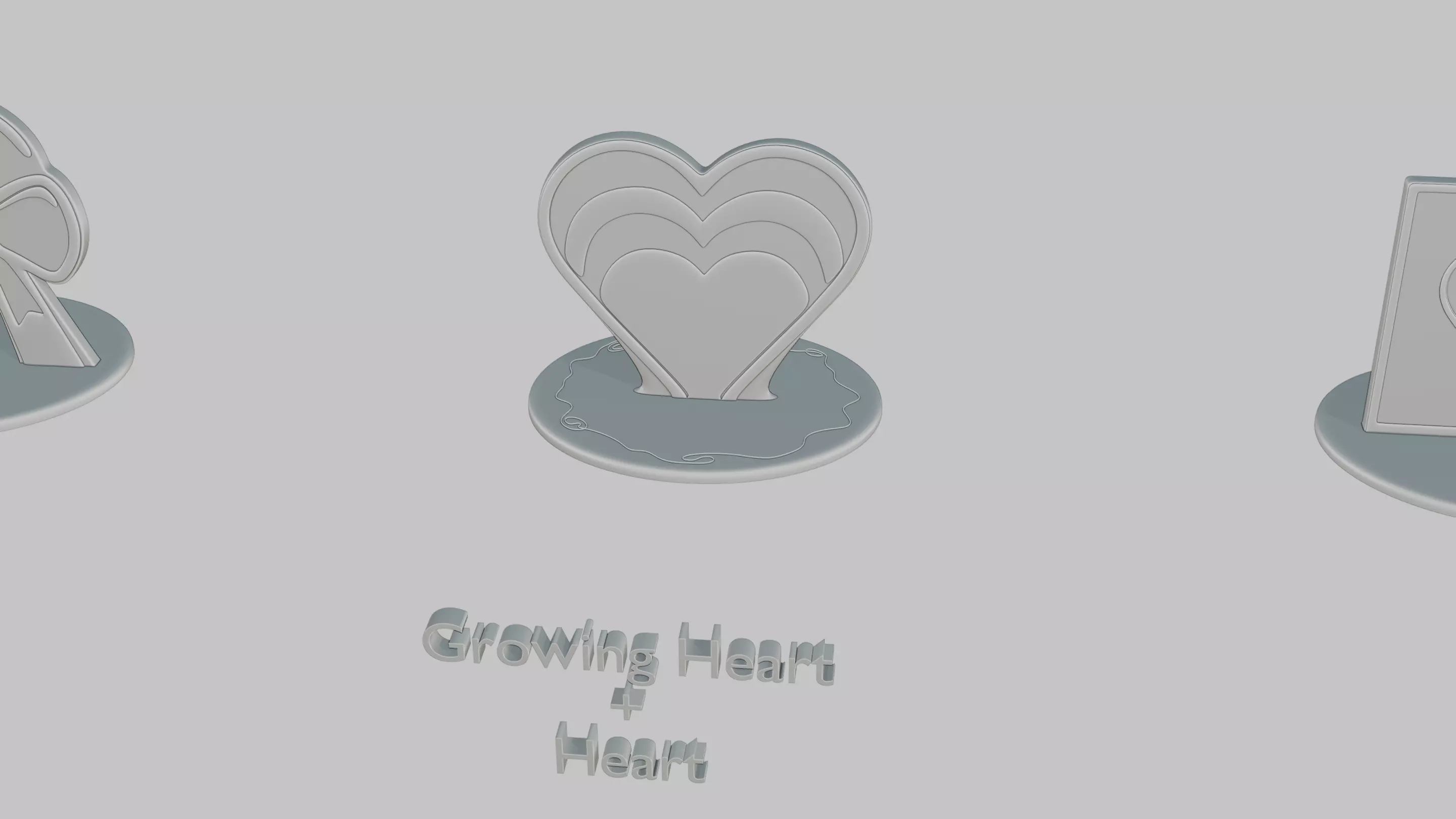 Wedding Vibes Pack Emoji Statues 3D print model_1