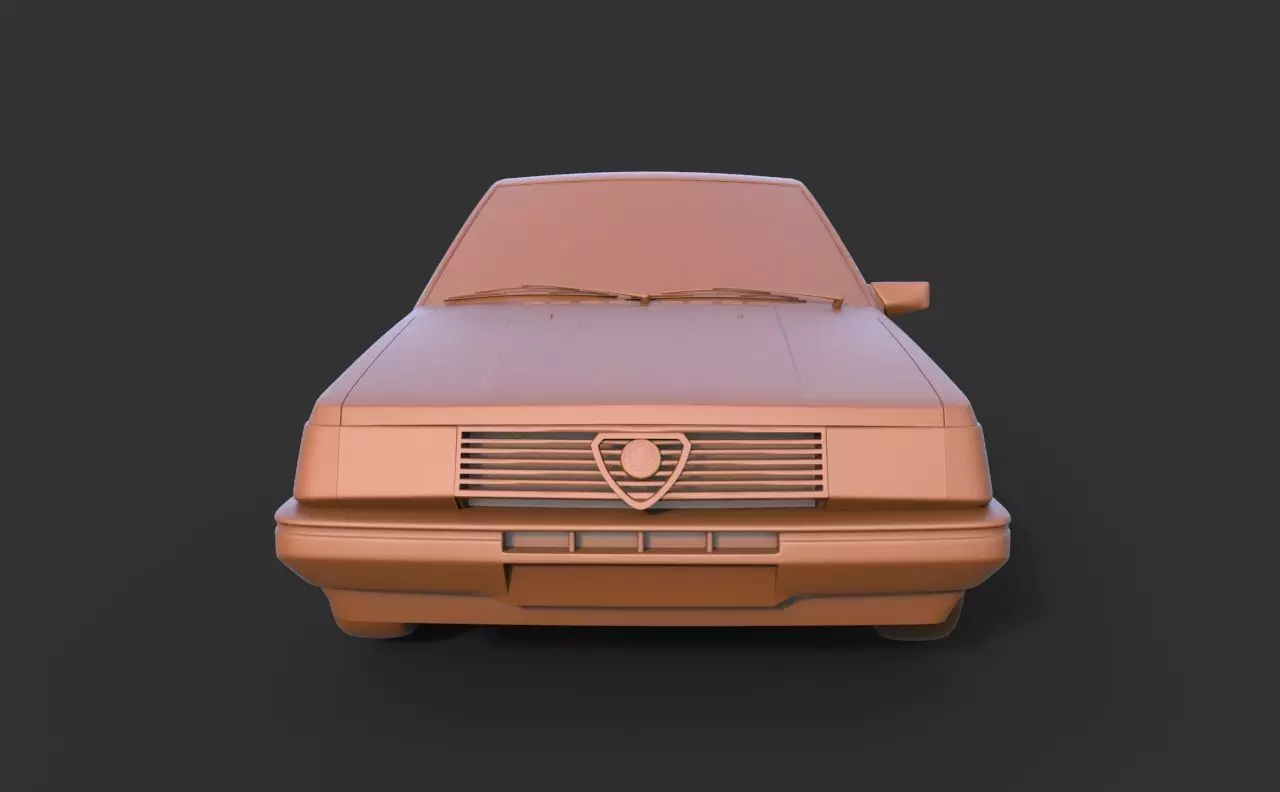 Alfa Romeo Arna 3D print model_1