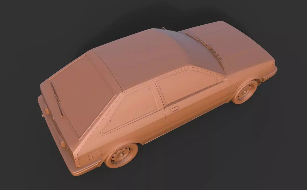 Alfa Romeo Arna 3D print model_5