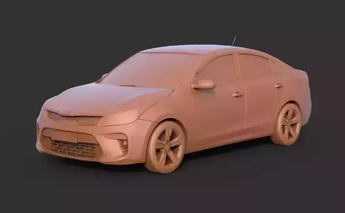 Kia Rio 3D print model