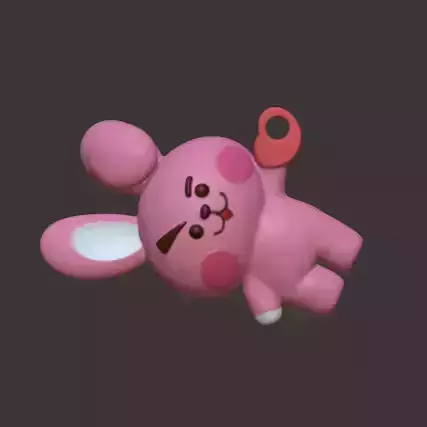 BT21 Keychain Bag Charm - Hanging Cooky