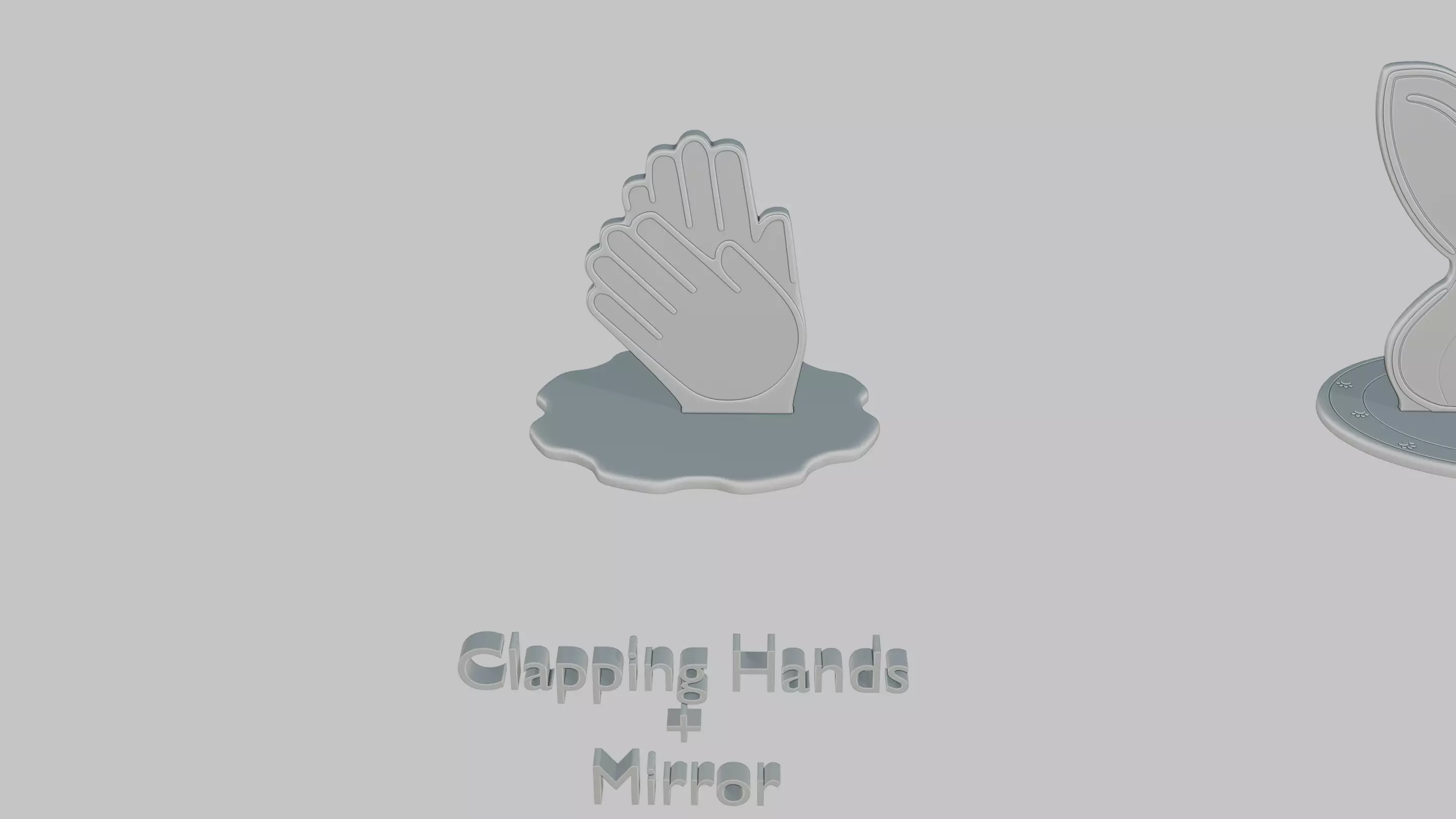 Winter Wonderland Pack Emoji Statues 3D print model_1