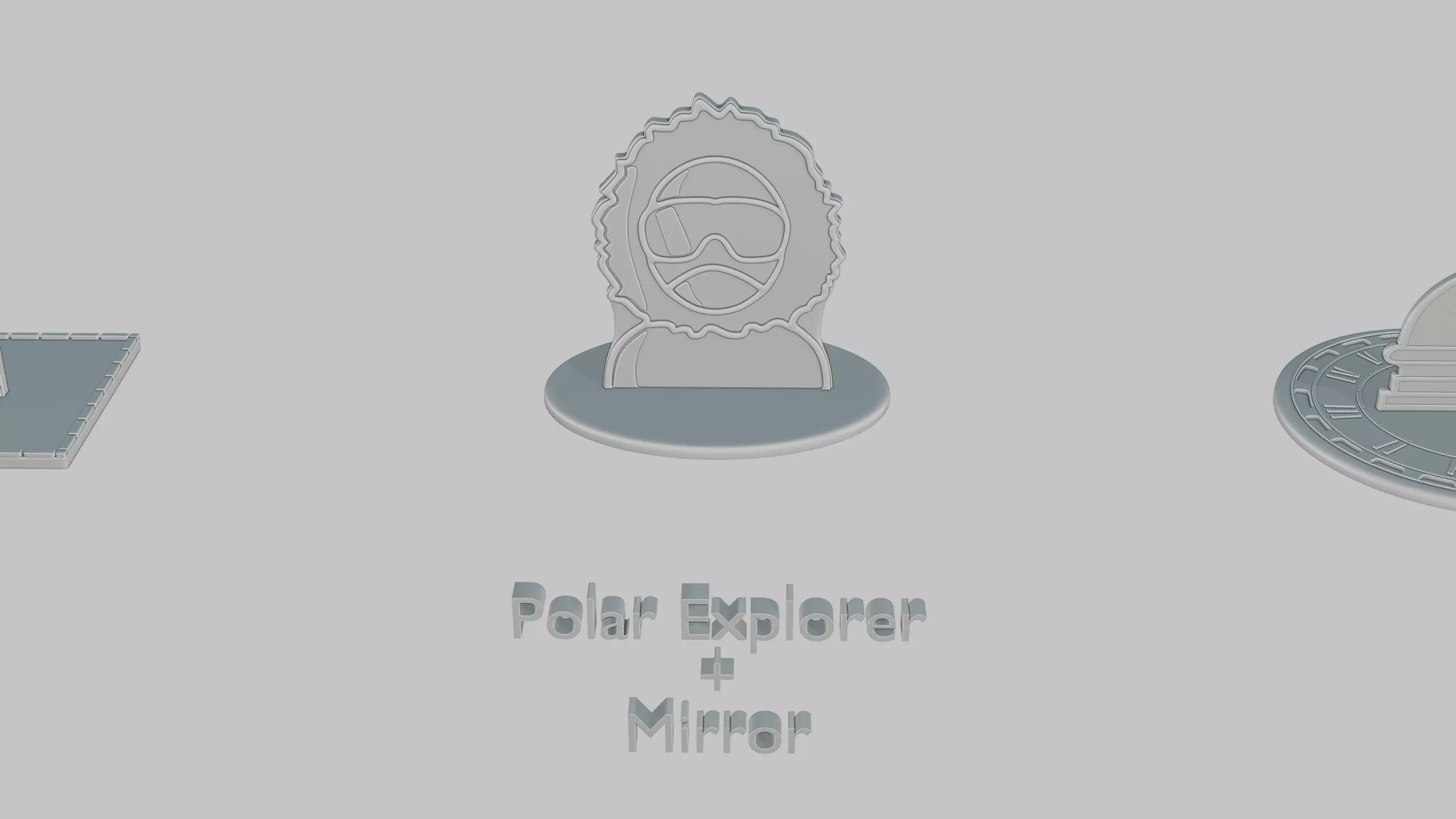 Winter Wonderland Pack Emoji Statues 3D print model_42