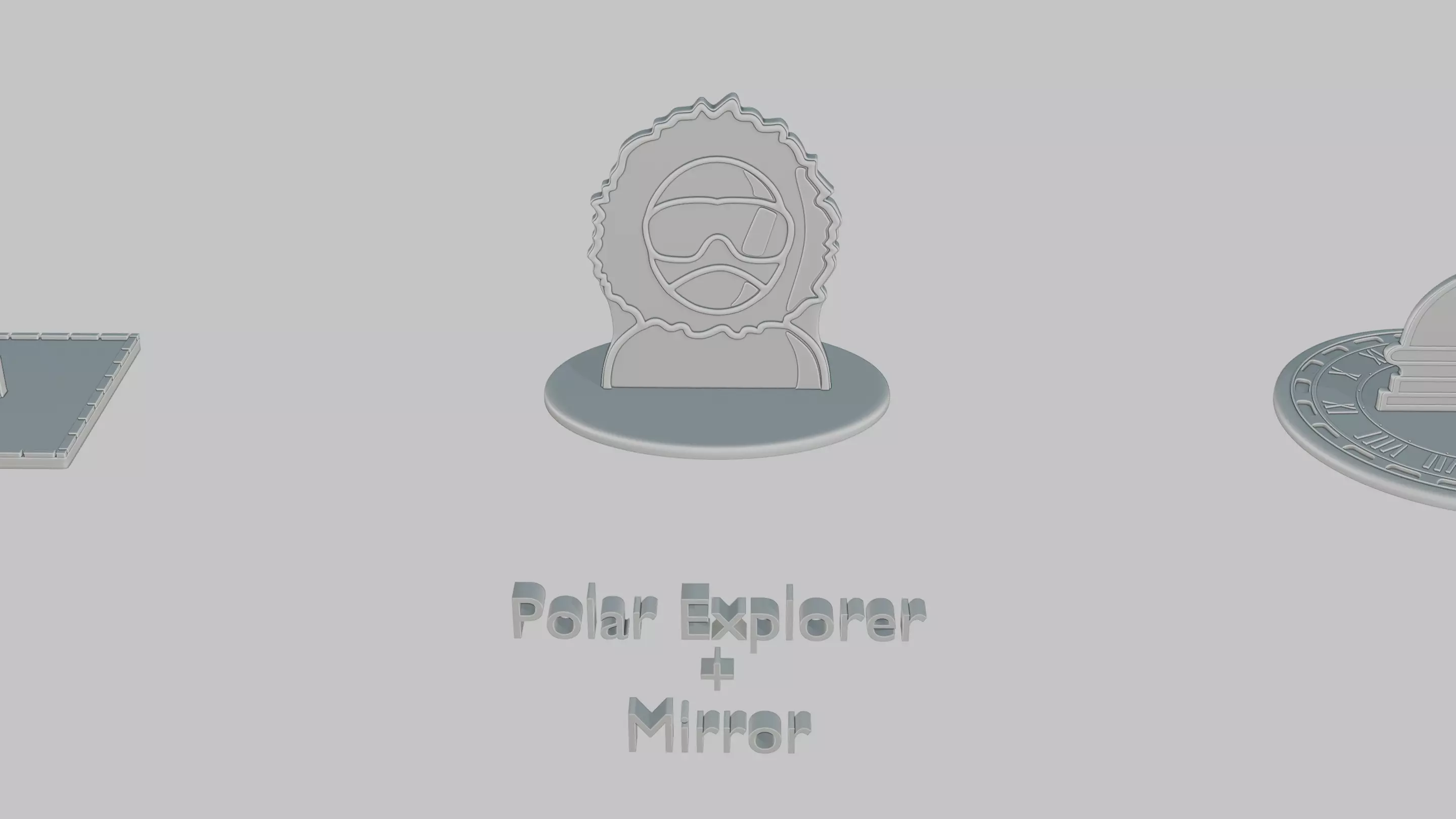 Winter Wonderland Pack Emoji Statues 3D print model_41