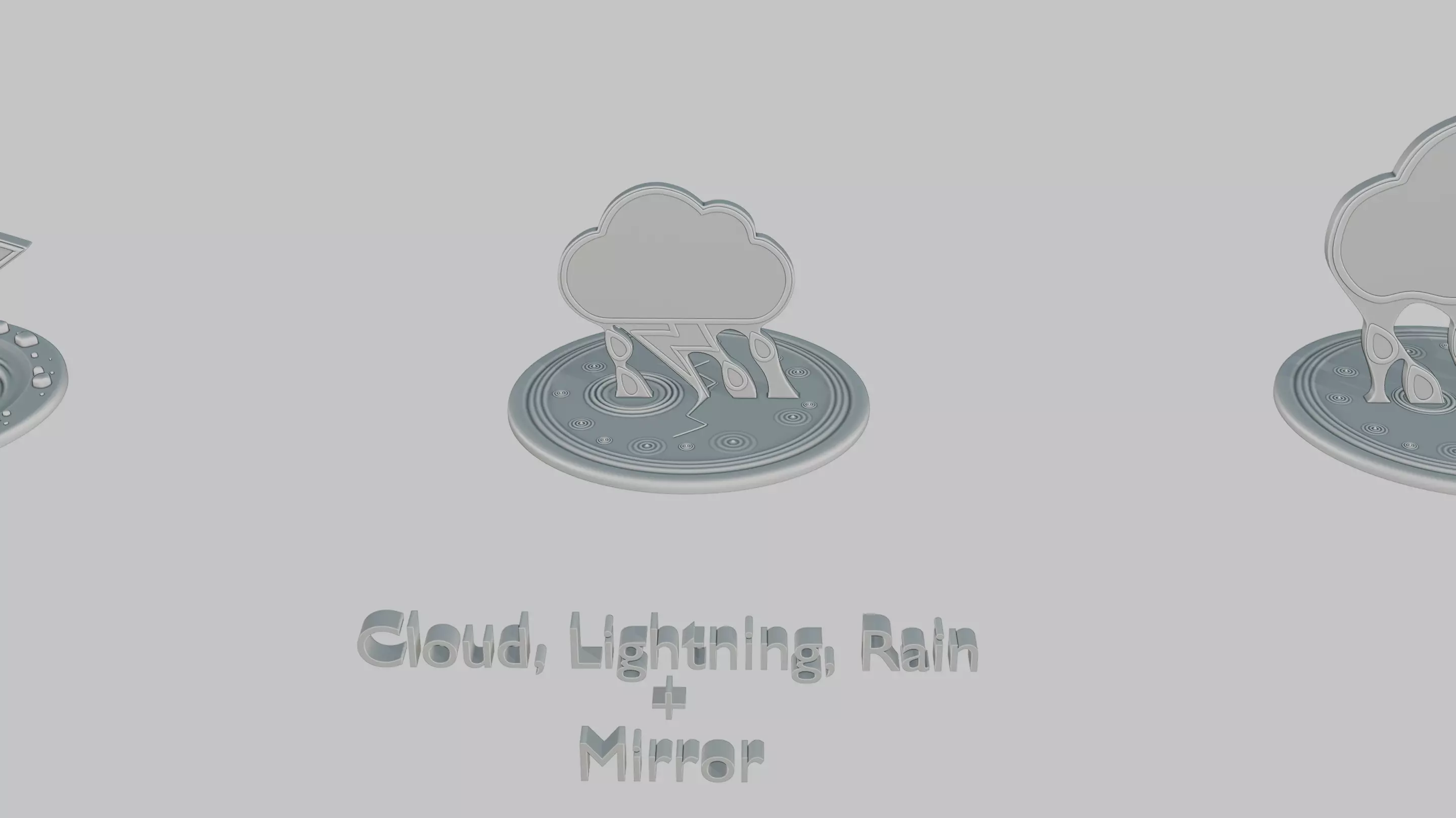 Winter Wonderland Pack Emoji Statues 3D print model_48