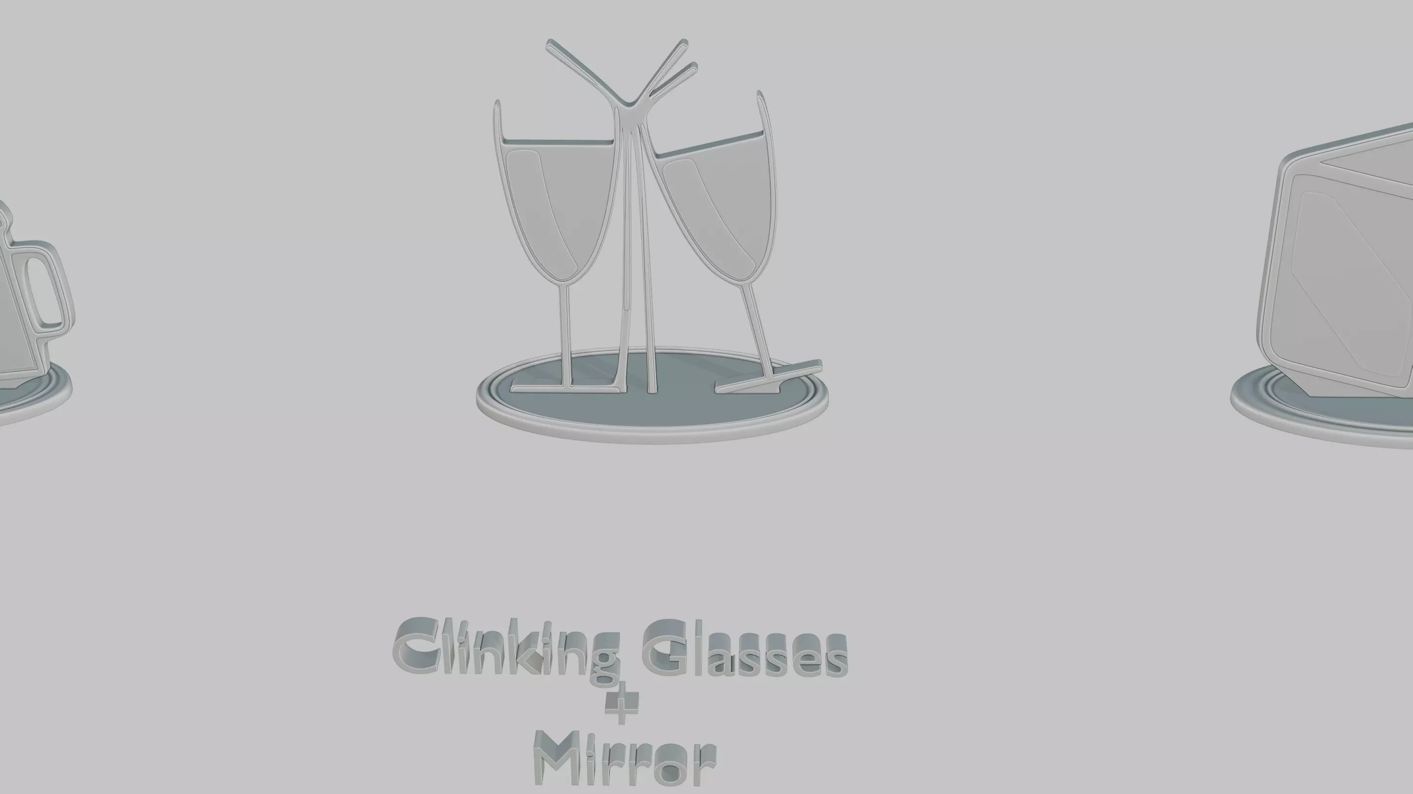 Winter Wonderland Pack Emoji Statues 3D print model_35