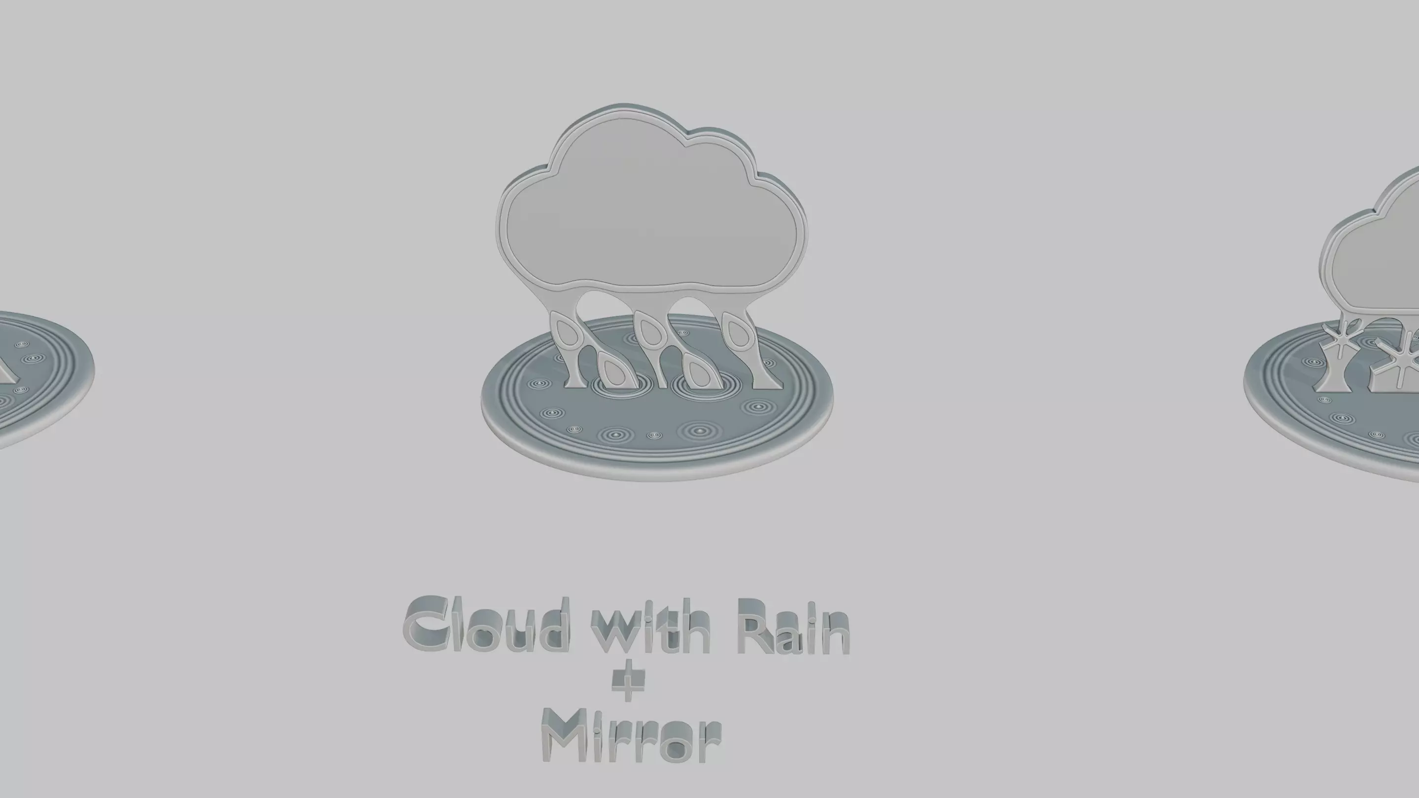 Winter Wonderland Pack Emoji Statues 3D print model_50