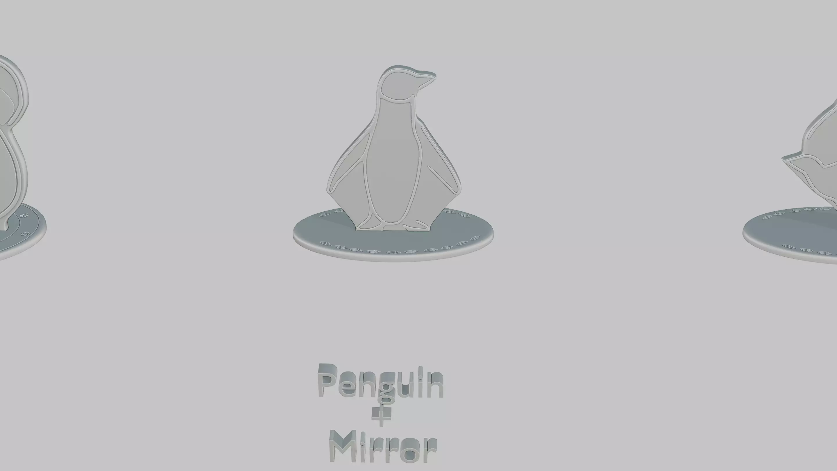 Winter Wonderland Pack Emoji Statues 3D print model_7