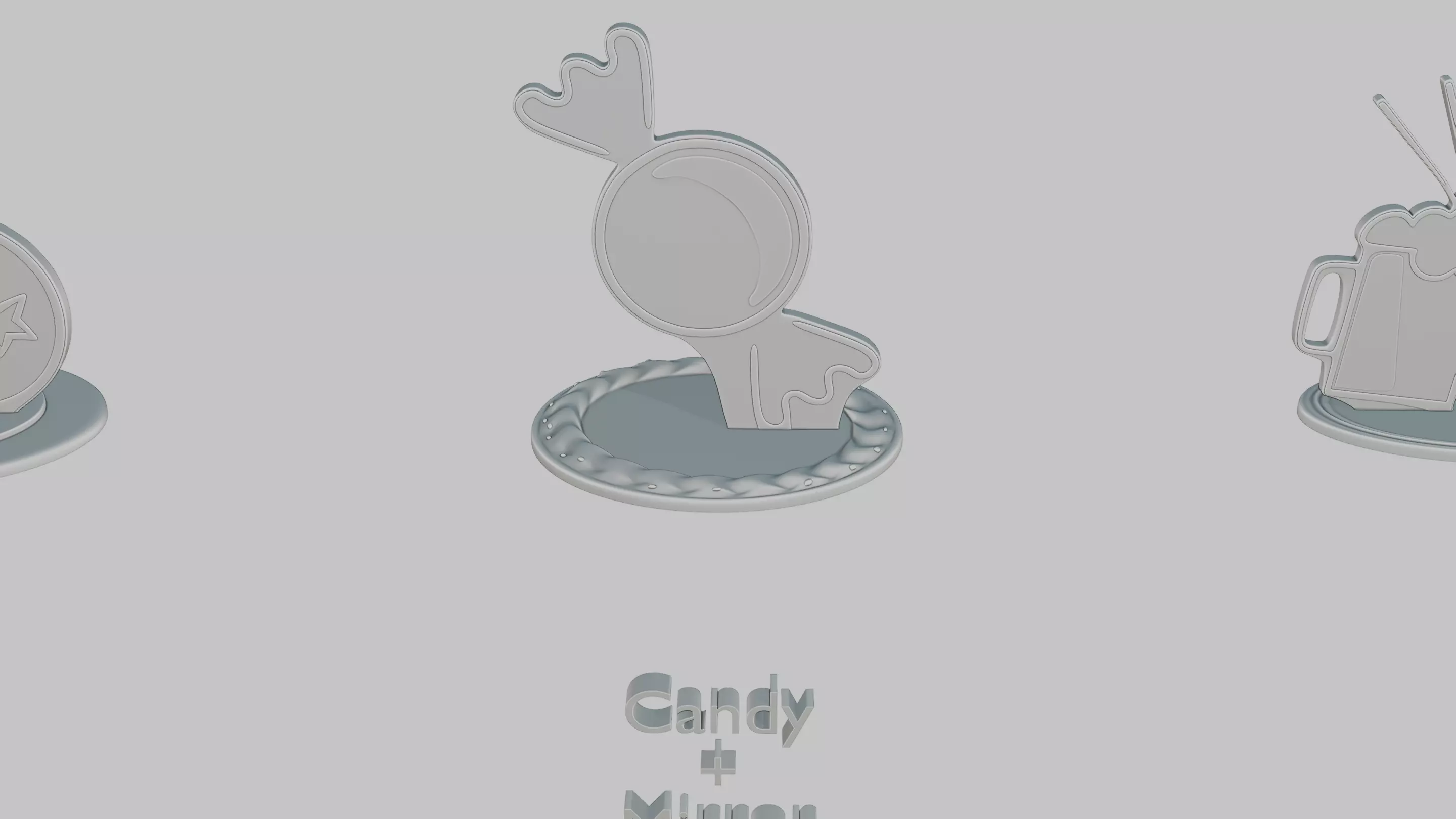 Winter Wonderland Pack Emoji Statues 3D print model_32