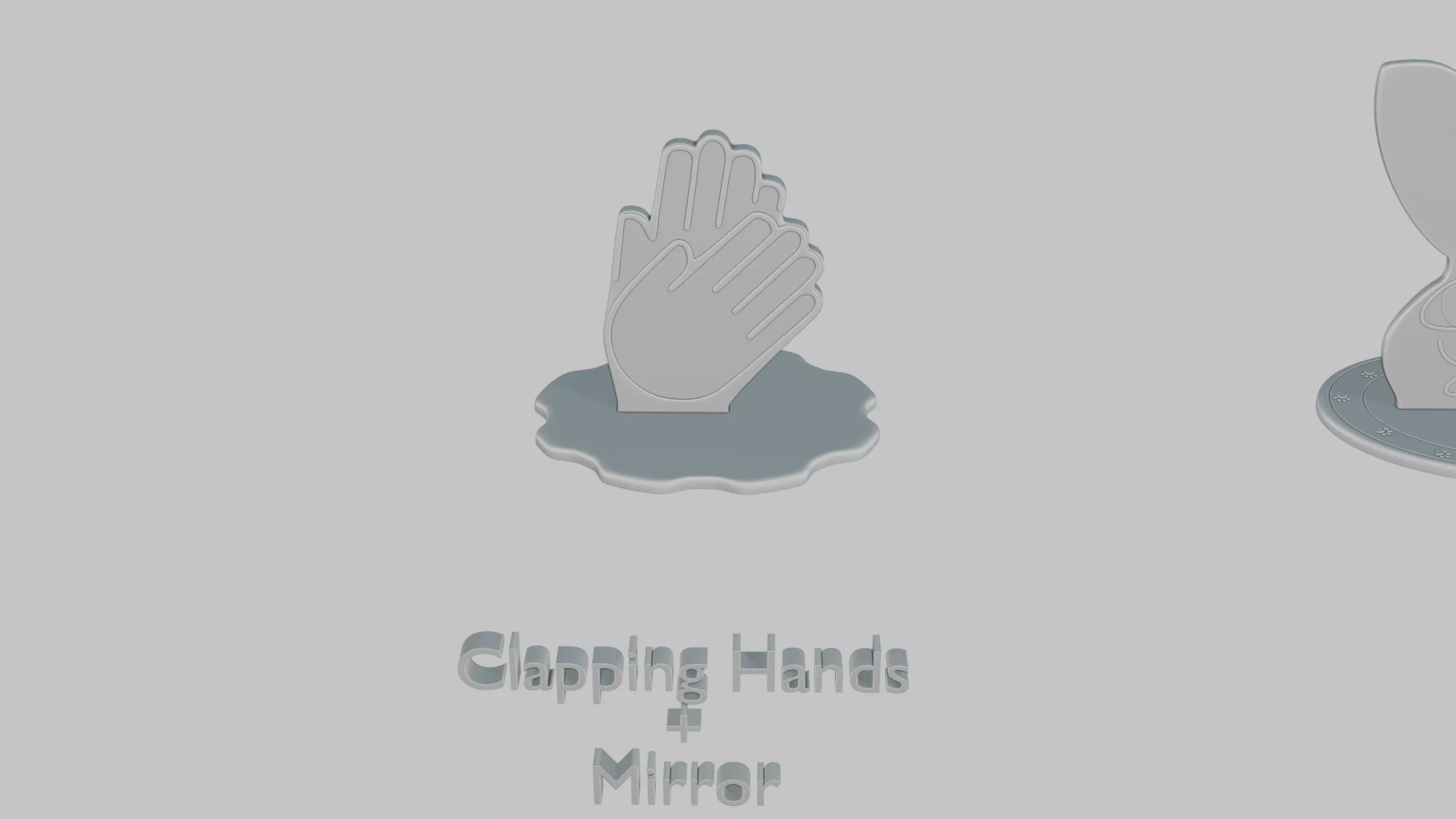 Winter Wonderland Pack Emoji Statues 3D print model_2