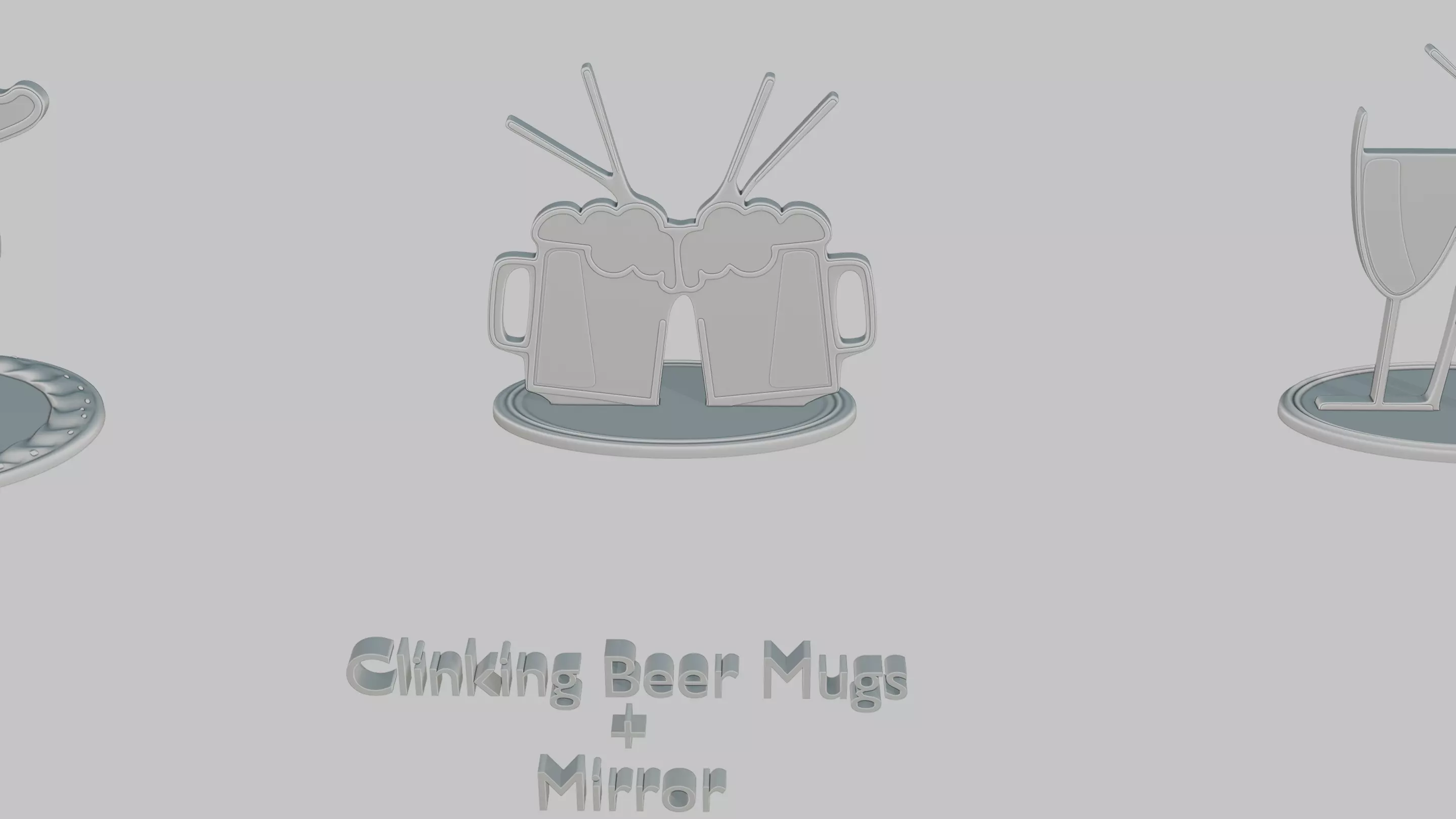 Winter Wonderland Pack Emoji Statues 3D print model_33