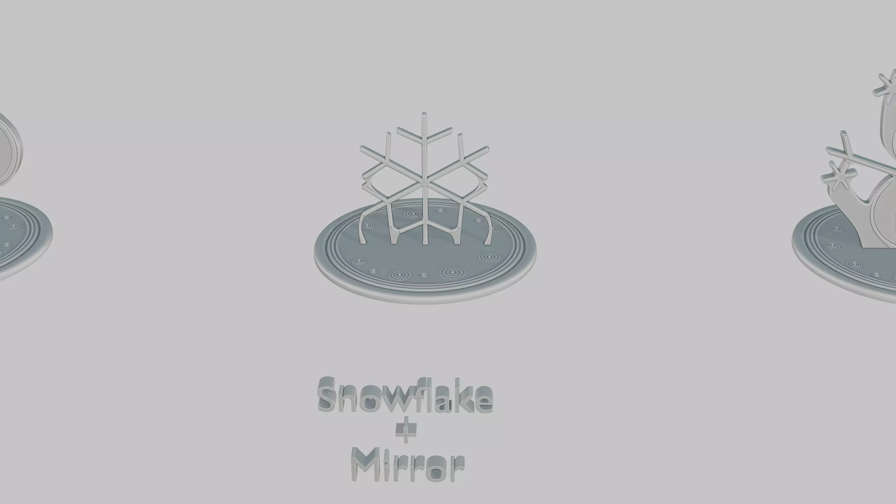 Winter Wonderland Pack Emoji Statues 3D print model_56