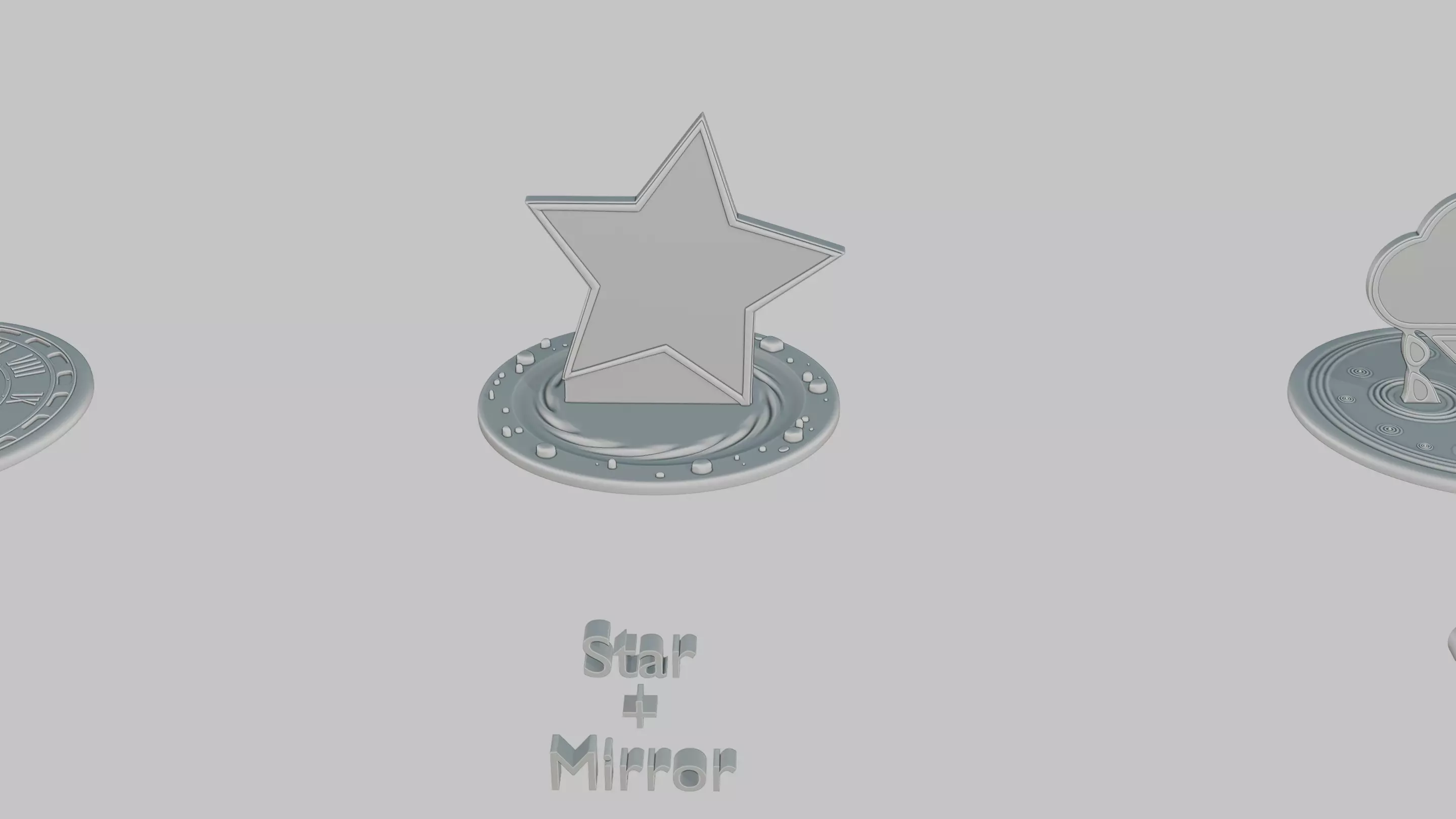 Winter Wonderland Pack Emoji Statues 3D print model_46