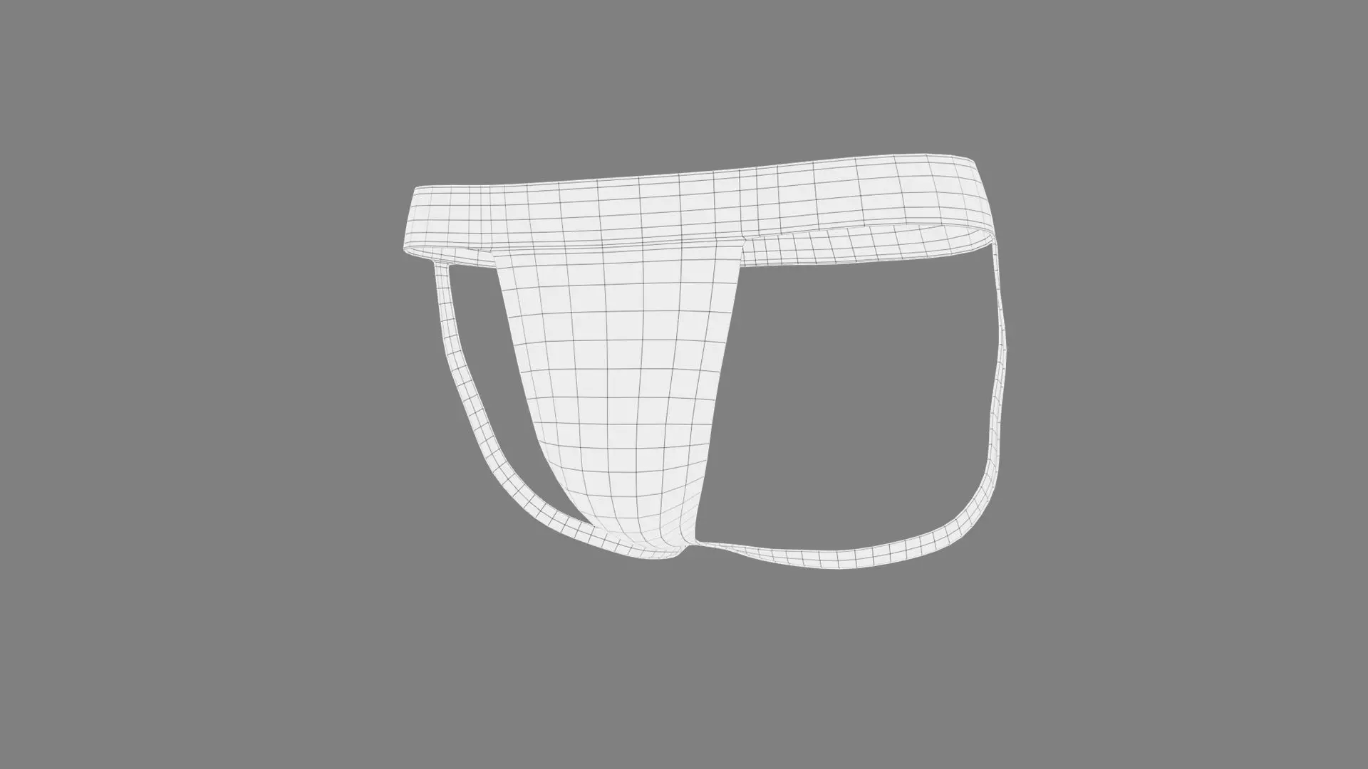 Daily Jockstrap Low-poly 3D model_11