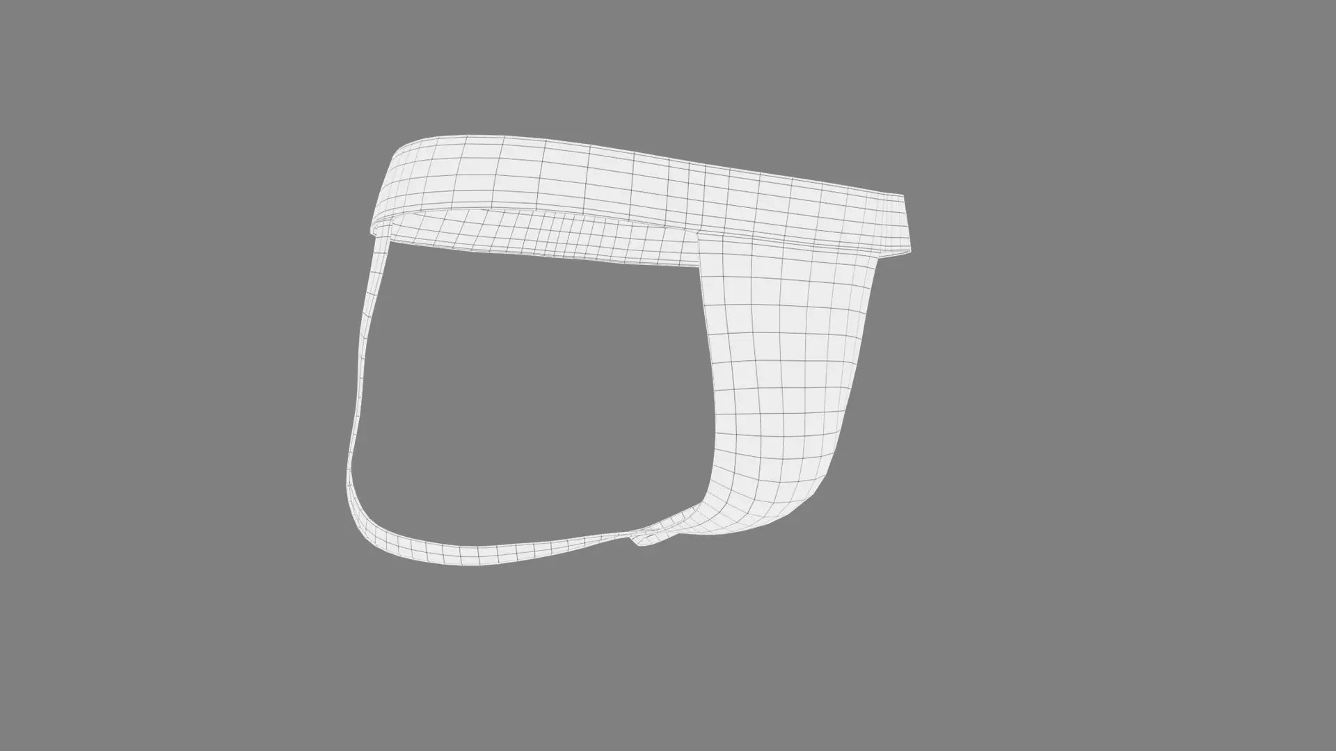 Daily Jockstrap Low-poly 3D model_10