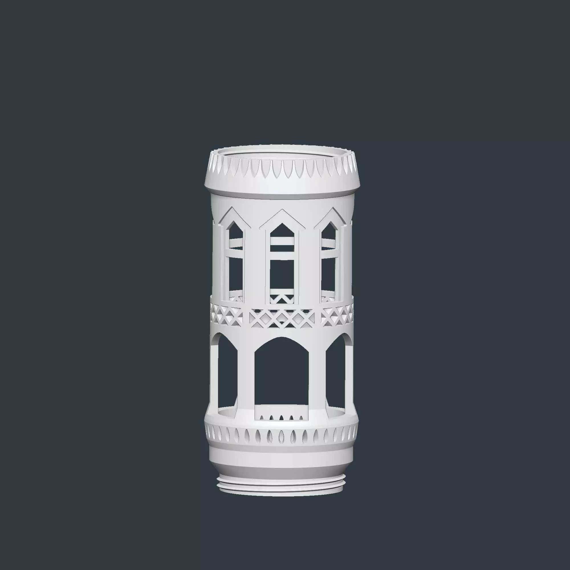 Moss Pole Plant Support No Supports 3D print model_7