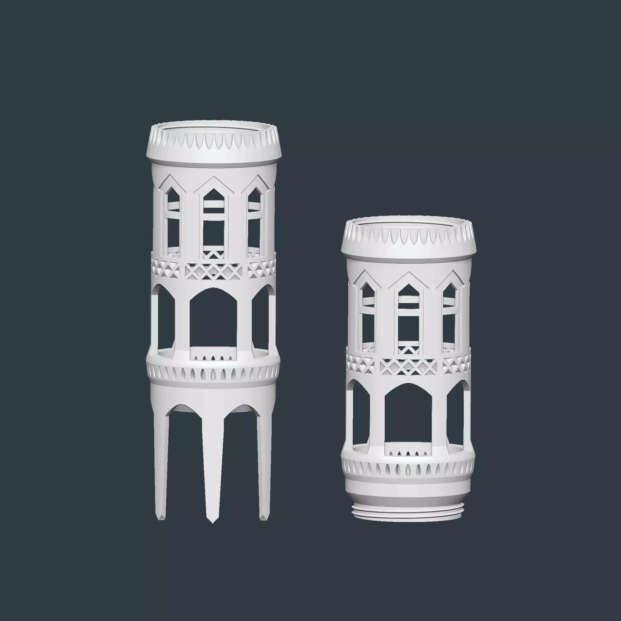 Moss Pole Plant Support No Supports 3D print model_1