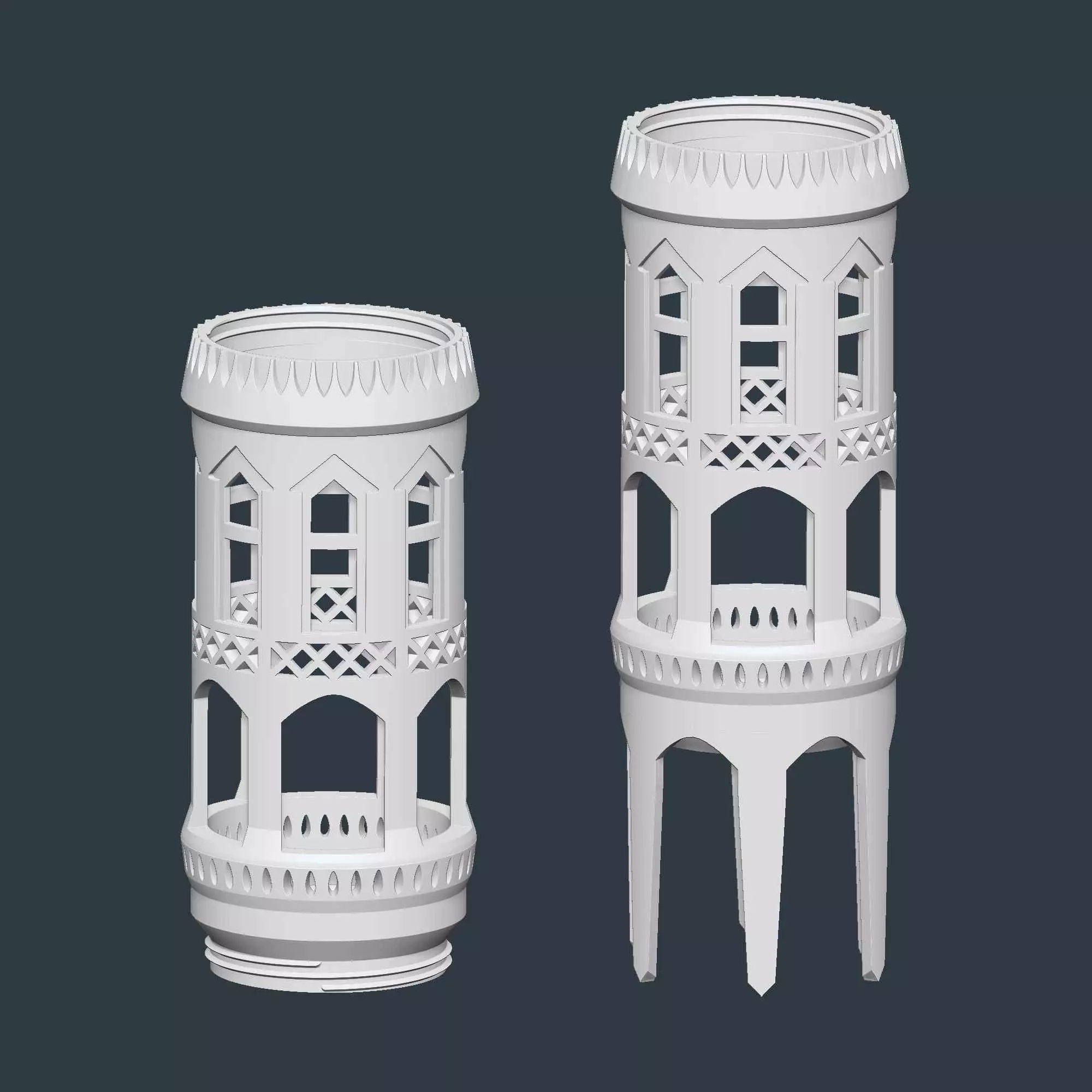 Moss Pole Plant Support No Supports 3D print model_9