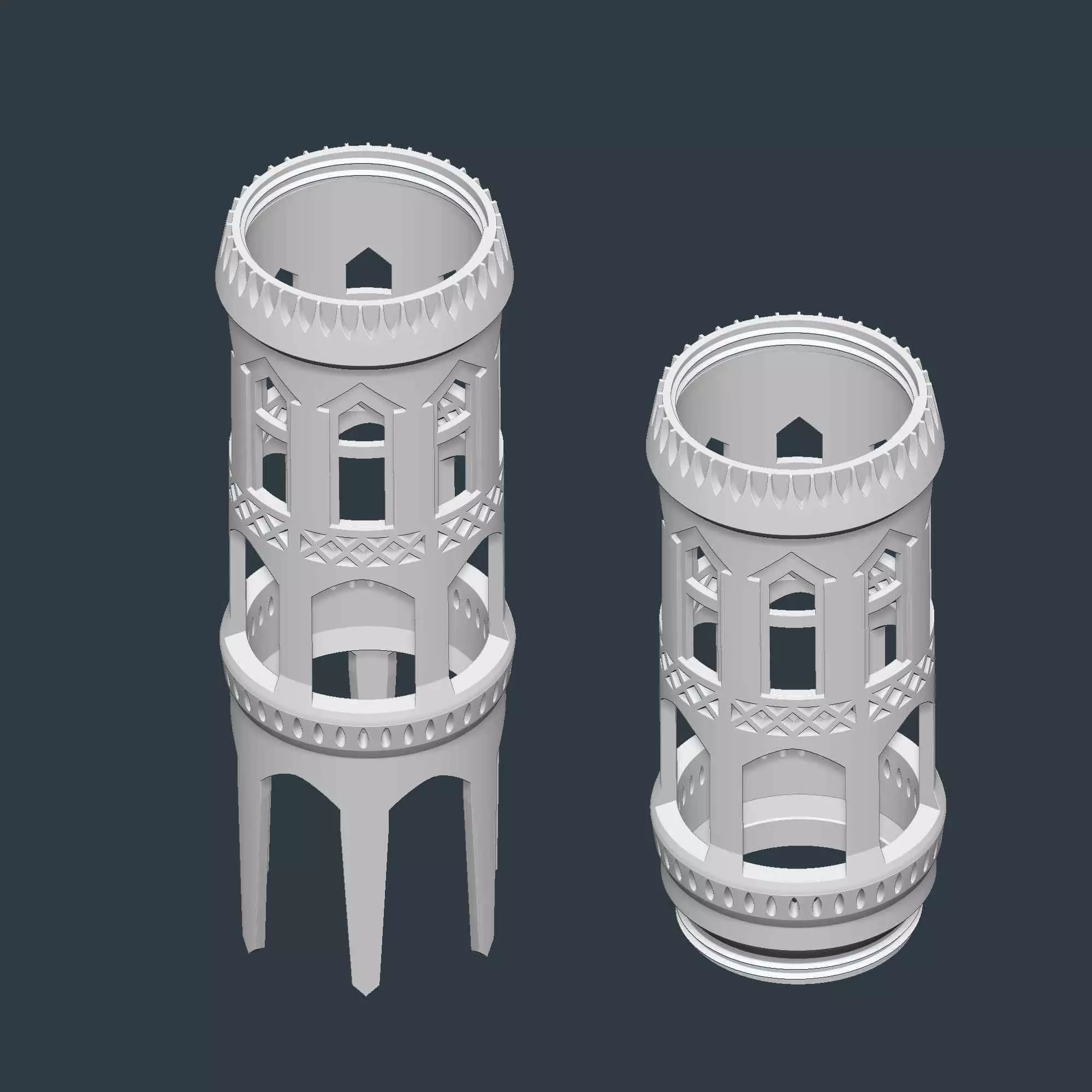 Moss Pole Plant Support No Supports 3D print model_8