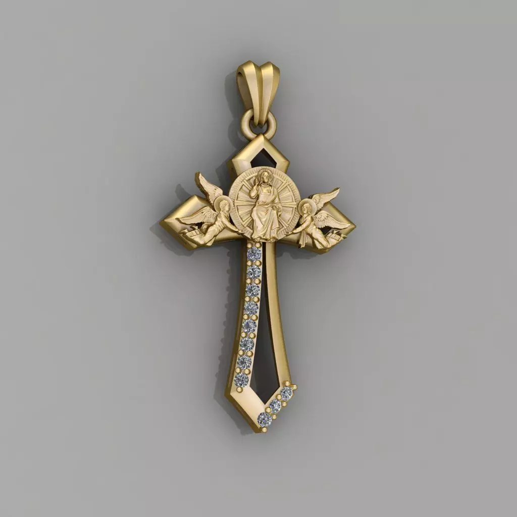 Jesus Head CHIRST pendant 3D print model 3D print model_1