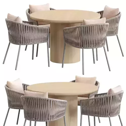 Dill dining chair and table