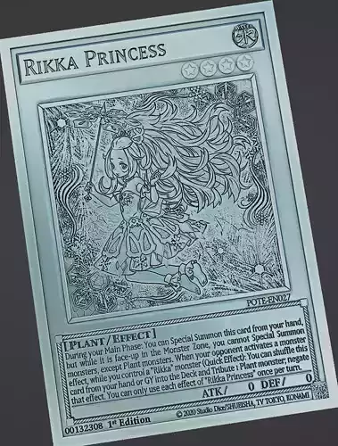 Rikka Princess - yu-gi-oh 3D print model