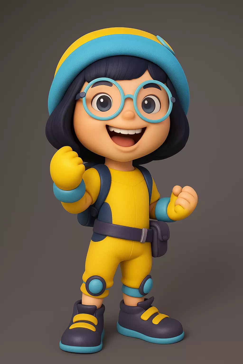Ying from BoBoiBoy 3D Model 3D print model