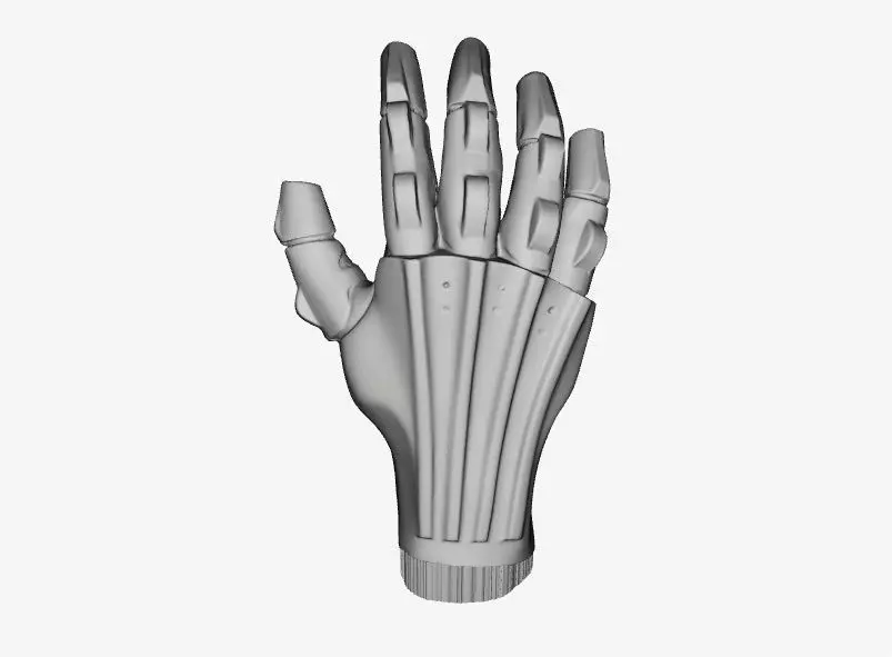 C-3PO Hand 3D scan Free 3D print model_0