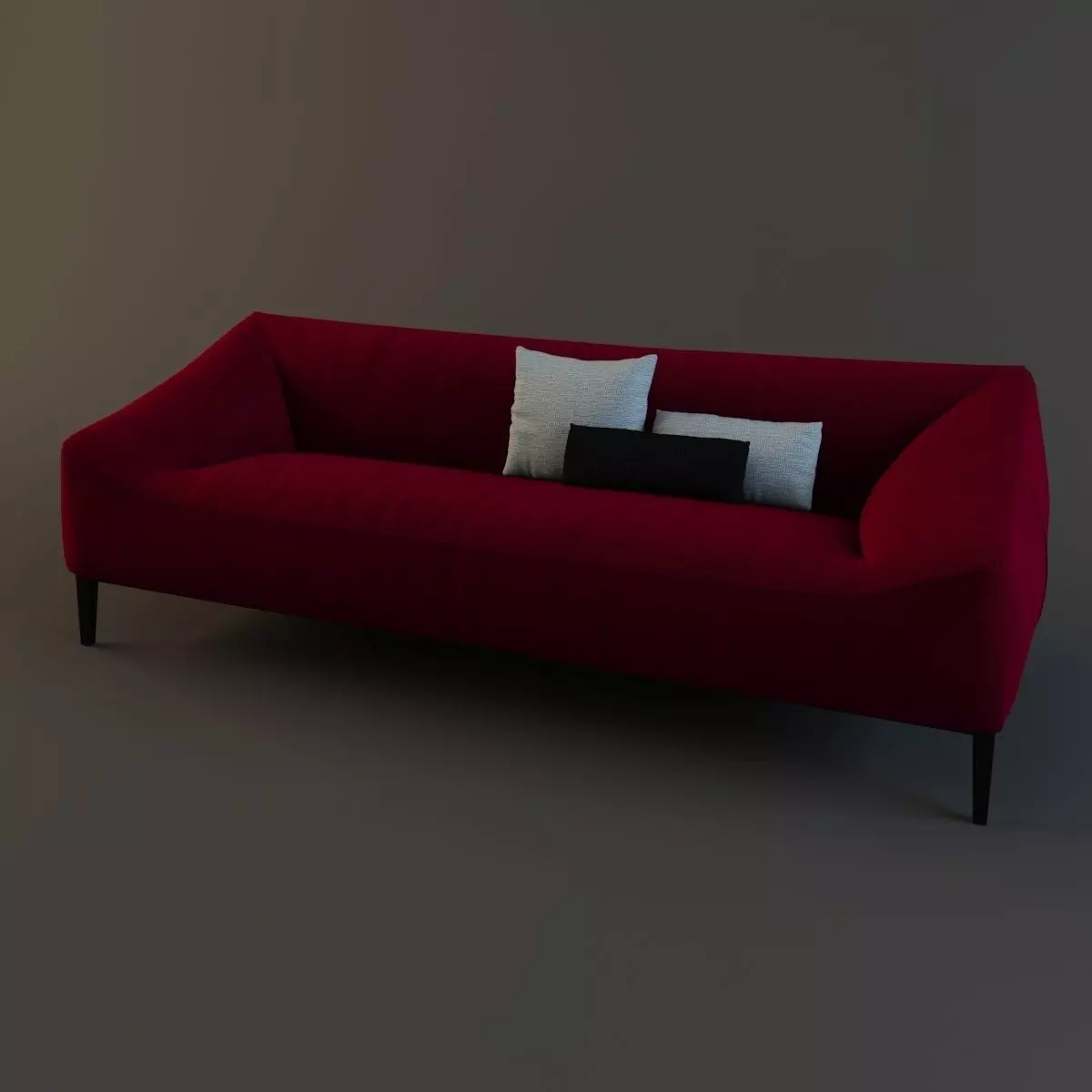 Modern Sofa Free 3D model_0
