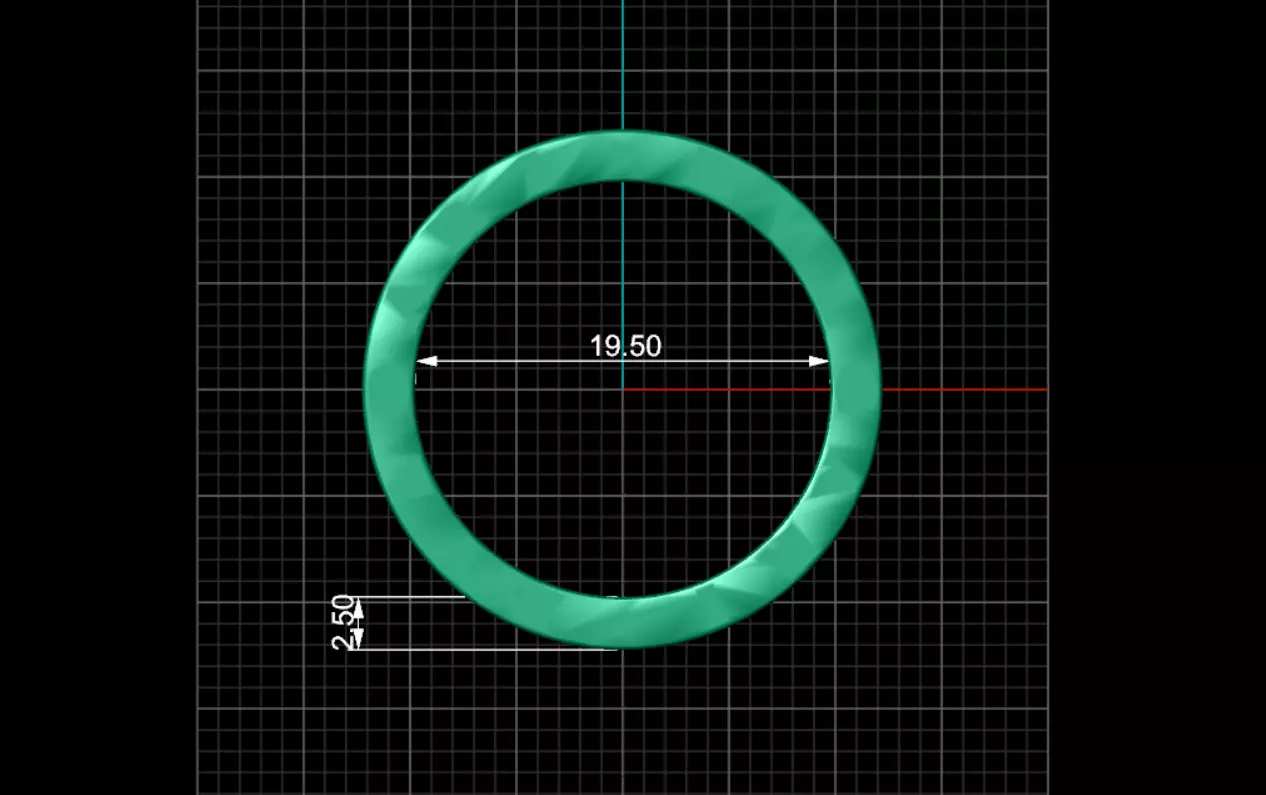 Ring Bvlgari  3D print model_6