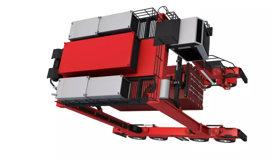 Kalmar Straddle Carrier 3D model_6