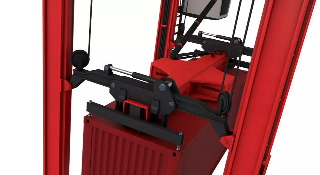Kalmar Straddle Carrier 3D model_4