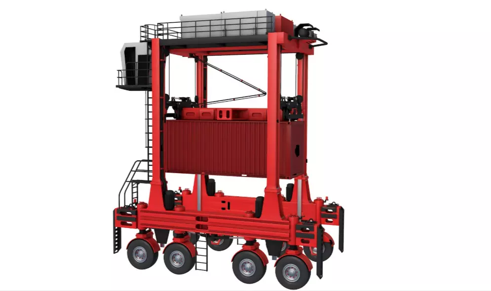 Kalmar Straddle Carrier 3D model_1