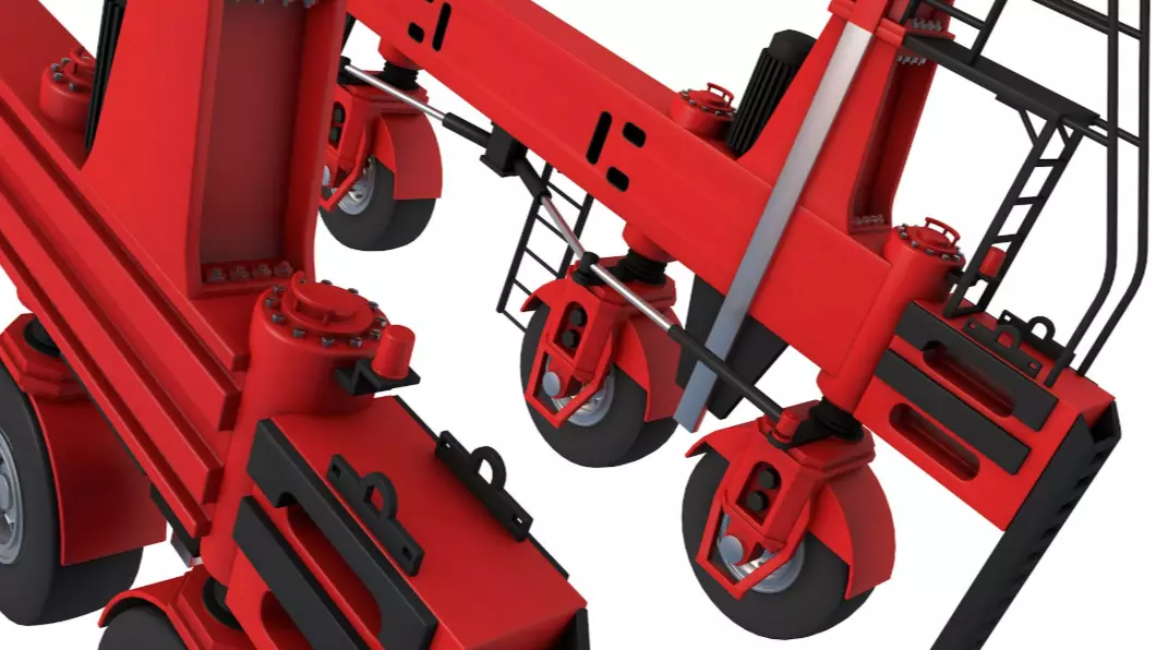 Kalmar Straddle Carrier 3D model_7