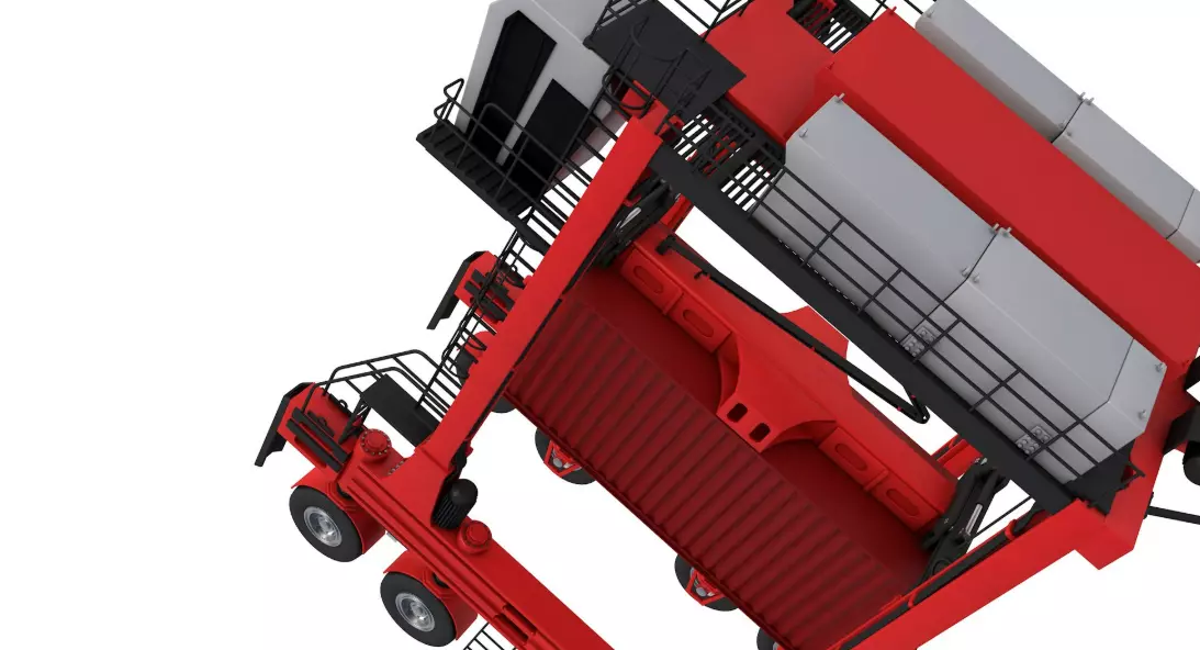 Kalmar Straddle Carrier 3D model_8
