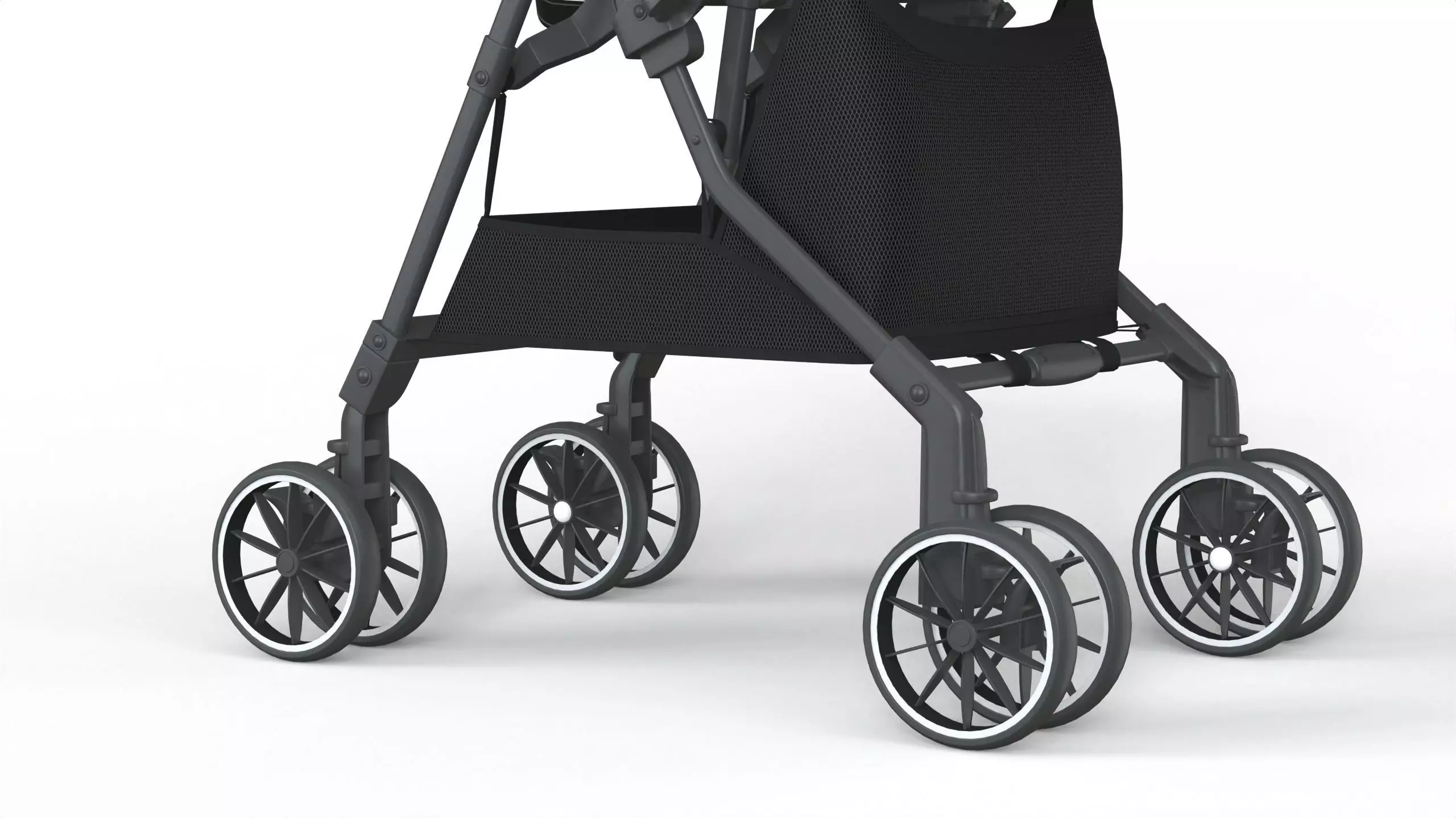 Combi Baby stroller 3D model_5