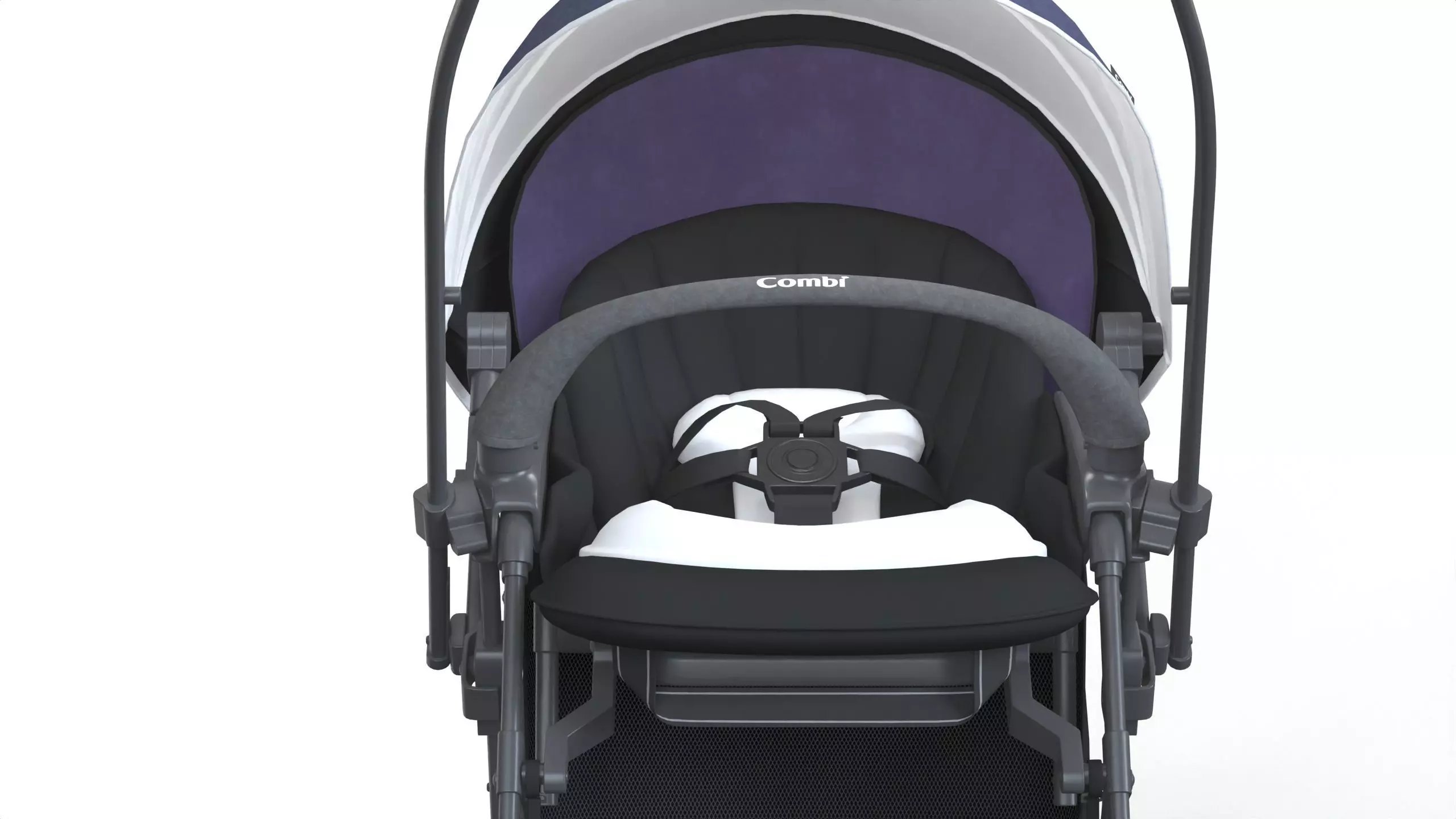 Combi Baby stroller 3D model_6