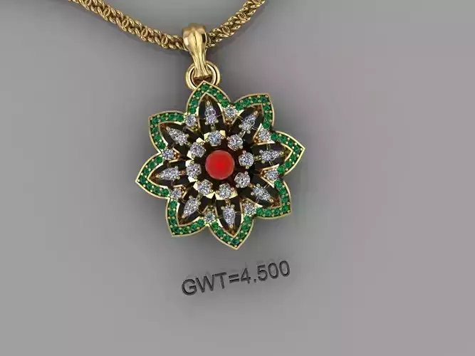 FASION PENDANT 3D model