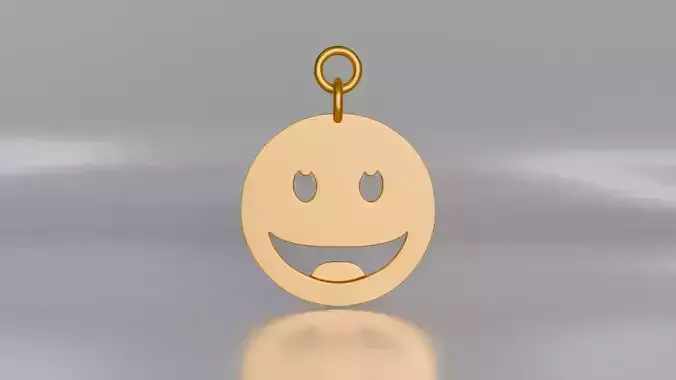 Smiling Face Open Mouth Ear Rings