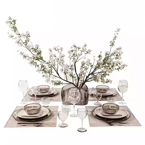 Table setting-H31 3D model