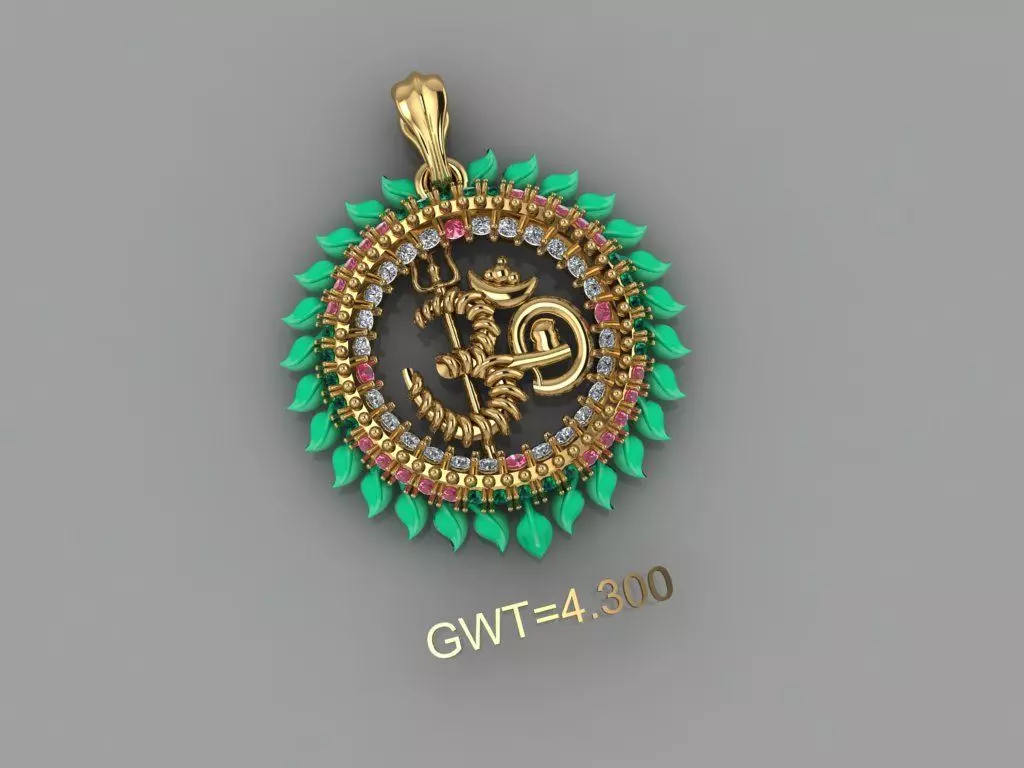 FASION PENDANT 3D model_2