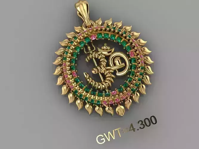 FASION PENDANT 3D model