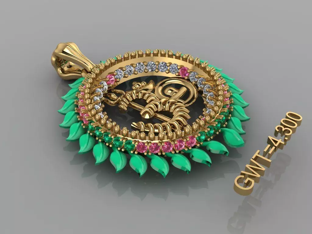 FASION PENDANT 3D model_3