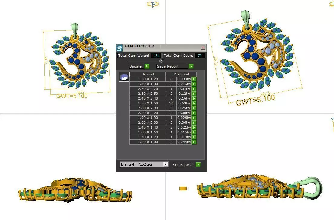 FASION PENDANT 3D model_1