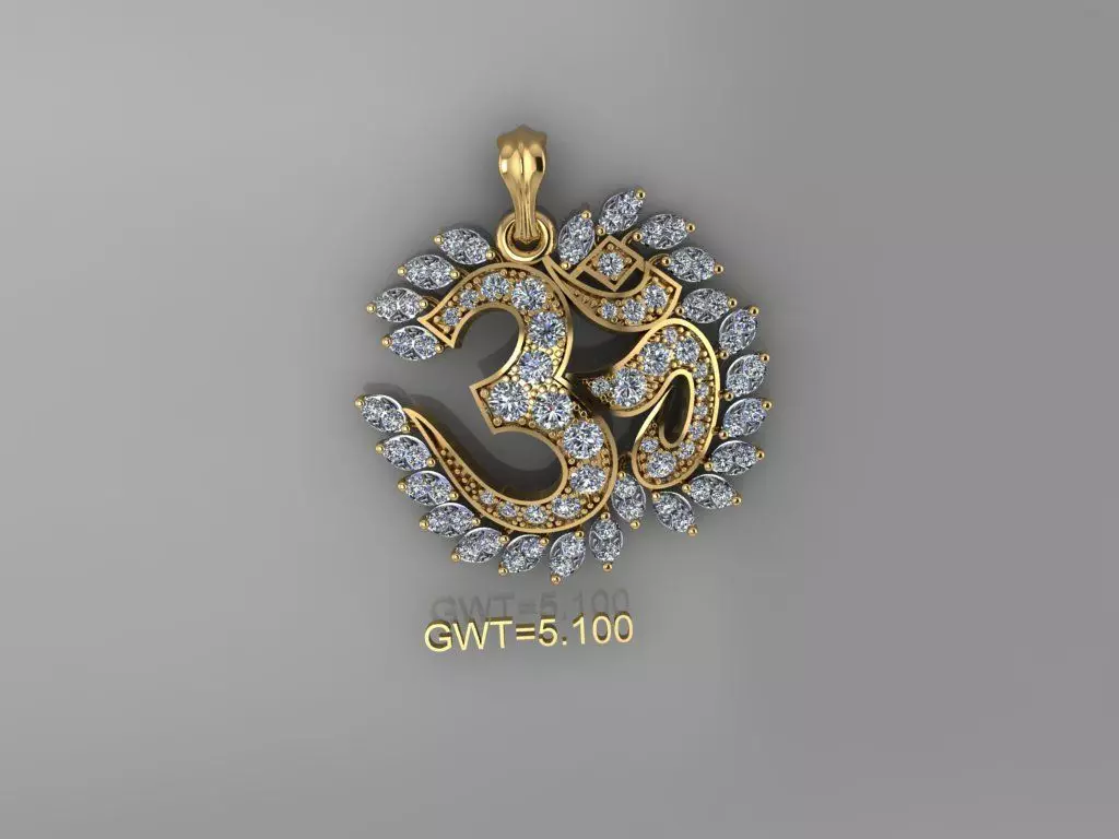 FASION PENDANT 3D model_4