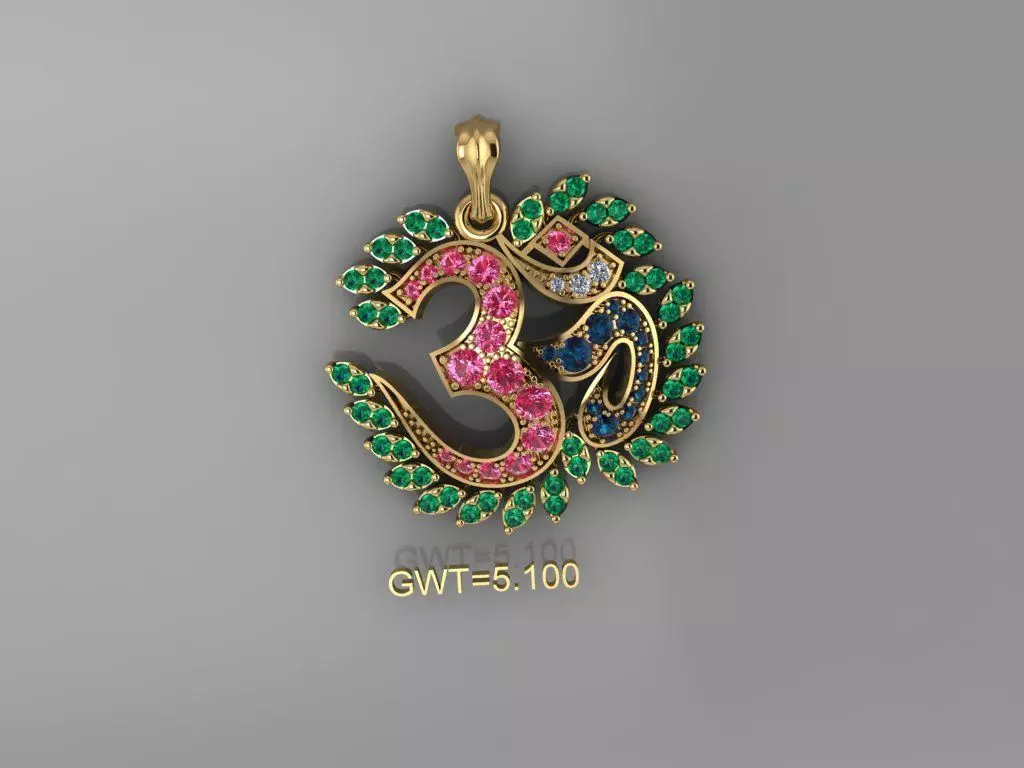 FASION PENDANT 3D model_0