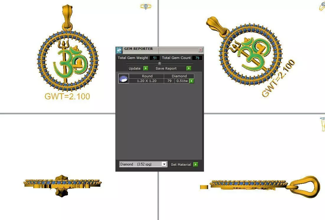 FASION PENDANT 3D model_1