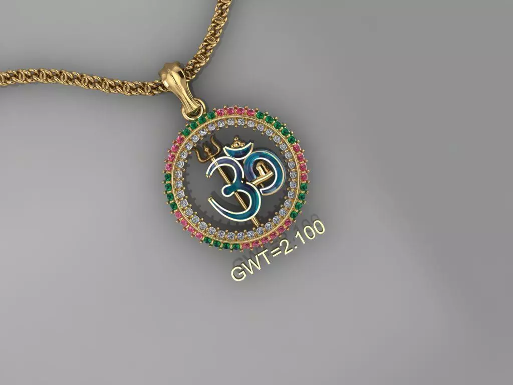 FASION PENDANT 3D model_0