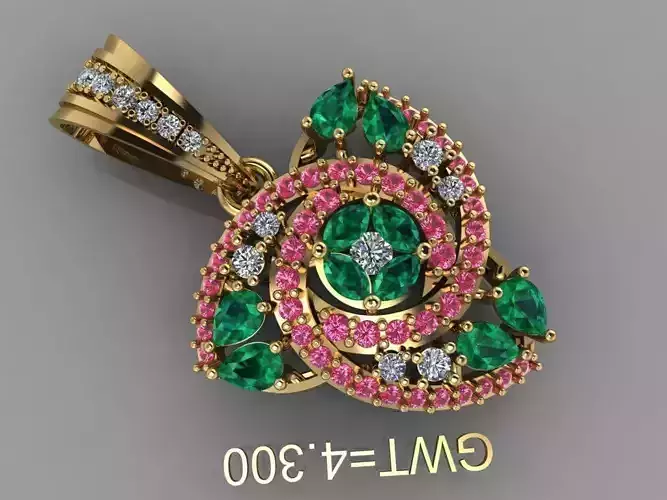 FASION PENDANT 3D model